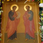 (ФОТО) День памяти святых первоверховных апостолов Петра и Павла. Праздничная Божественная литургия
