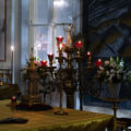 Ночное богослужение в день праздника Рождества Христова 7 января 2022 года в Домовом храме святой мученицы Татианы при МГУ